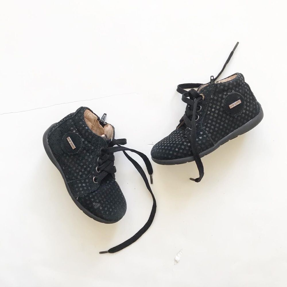 Goex black patent star shoe VGUC size 21(5.5)